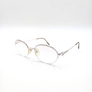 Christian Dior Women's Vintage Glasses Frame 53-20 Decorated
