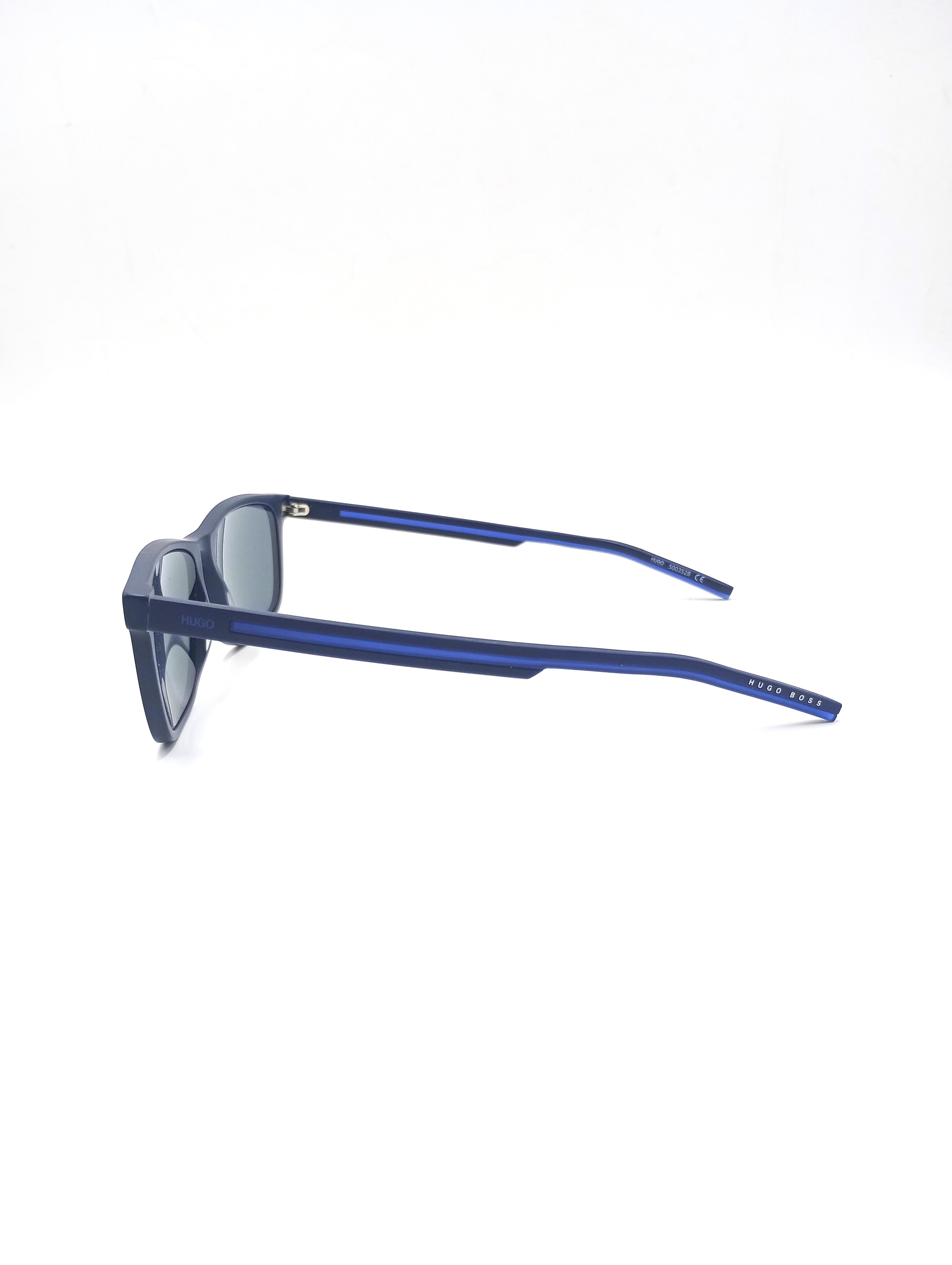 HUGO BOSS Men's Full Rim Eyeglasses 57-17-145 HG18 30826441 Blue - Image 3