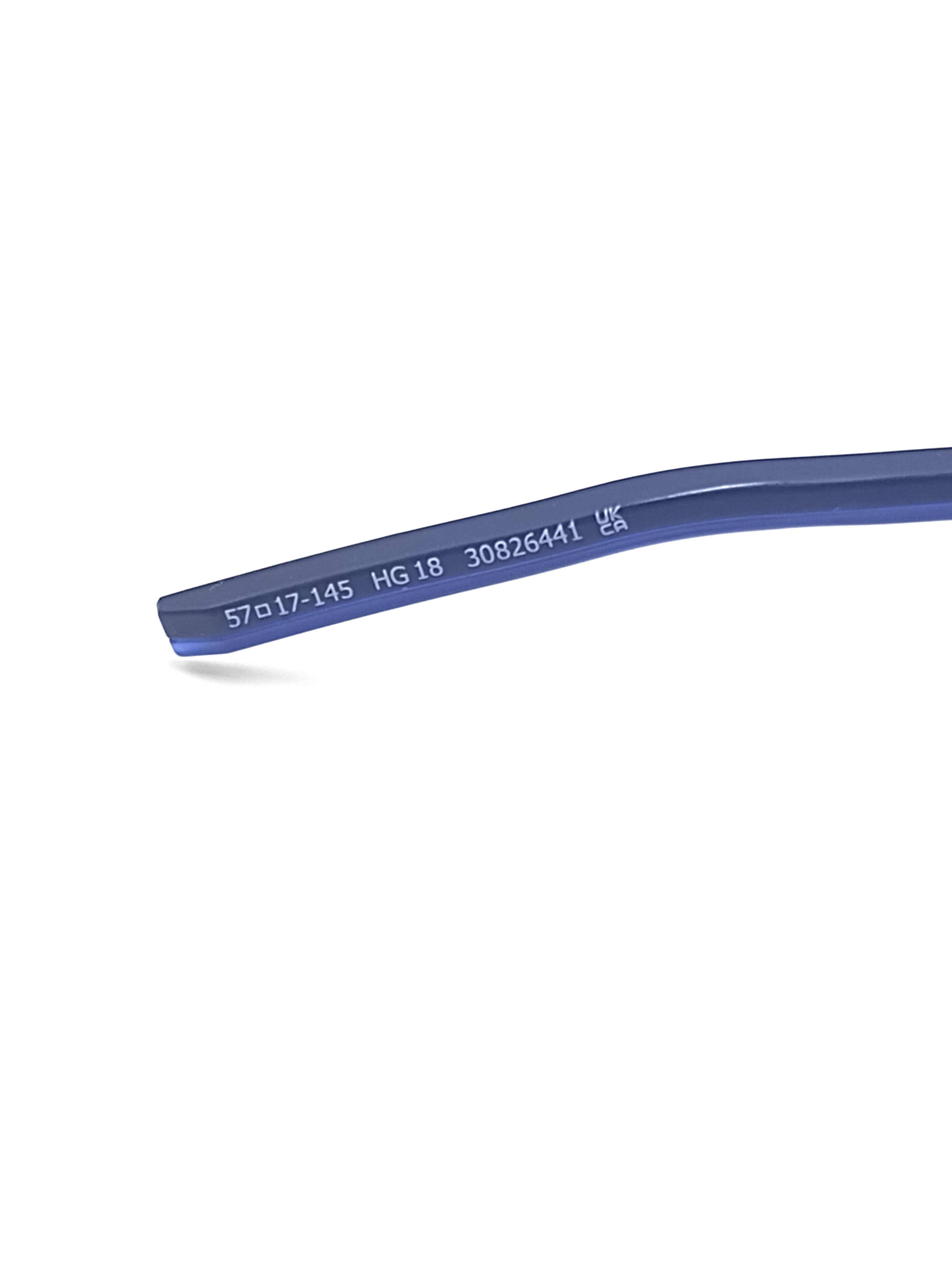 HUGO BOSS Men's Full Rim Eyeglasses 57-17-145 HG18 30826441 Blue - Image 4