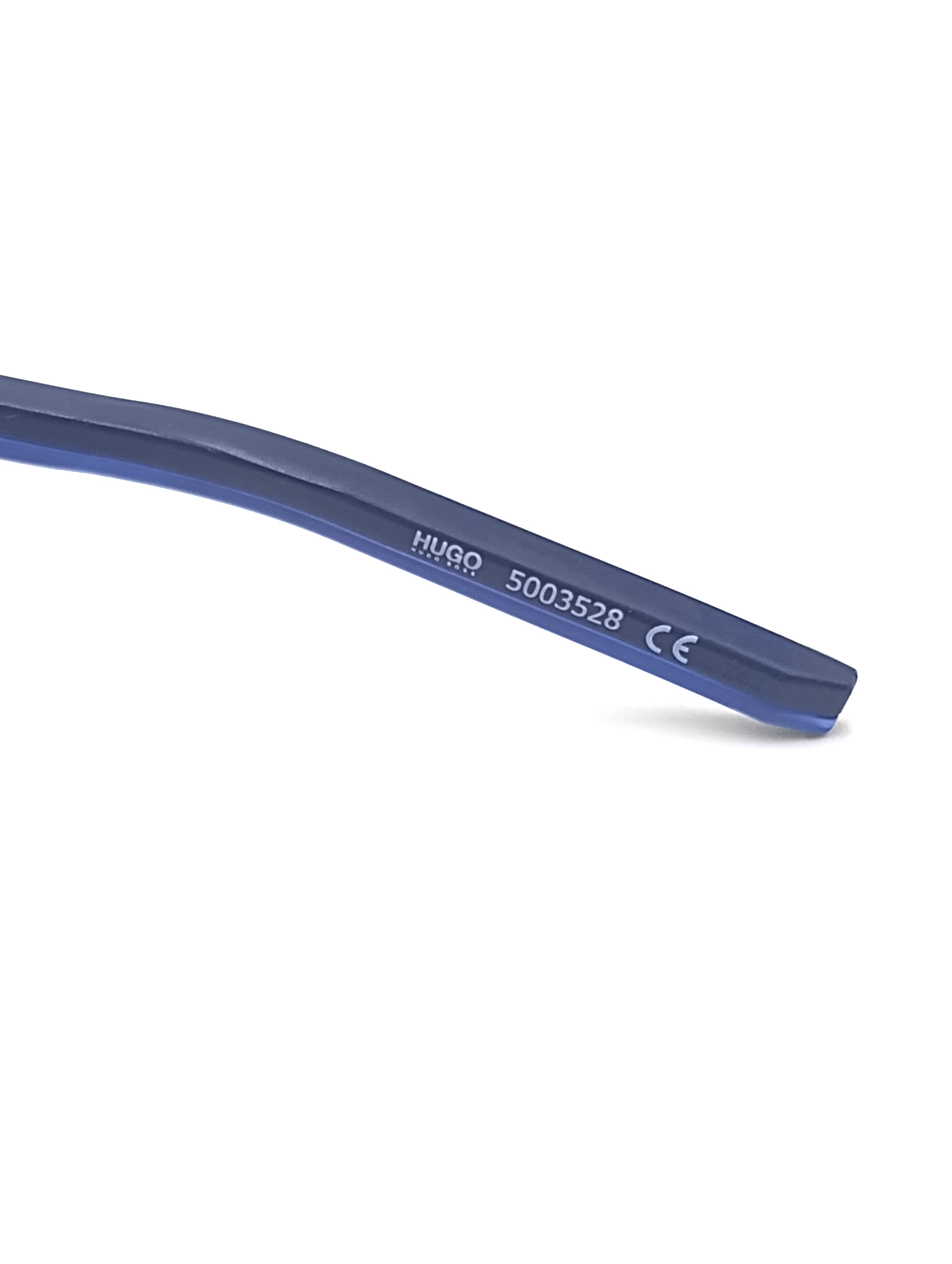 HUGO BOSS Men's Full Rim Eyeglasses 57-17-145 HG18 30826441 Blue - Image 5