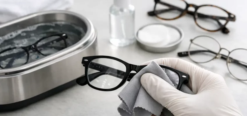 How Are Preloved Glasses Cleaned Properly?