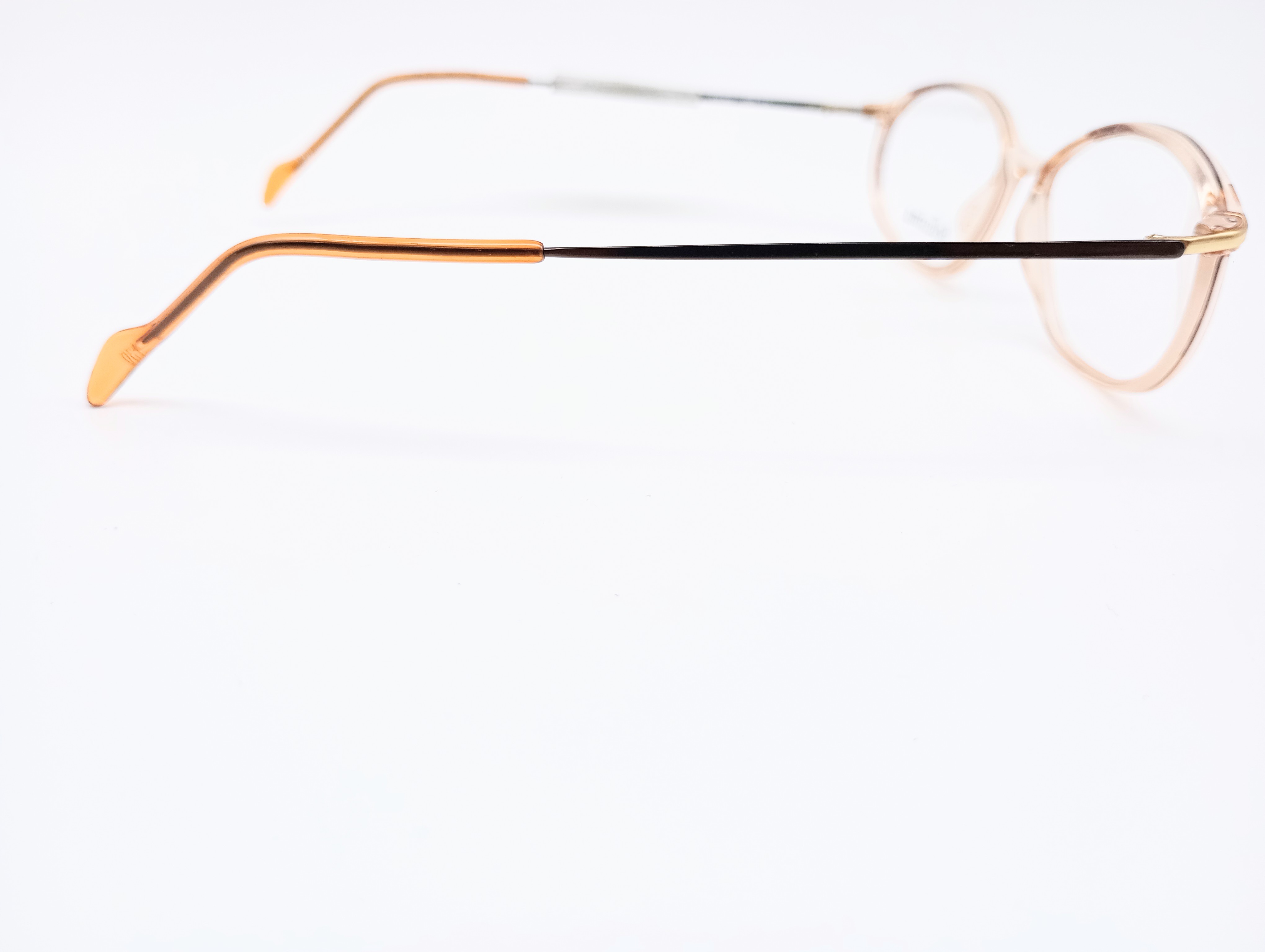 Bellissima BELL 404 Women's Oval Glasses Frames Brown Peach 52-15-130 - photo 2