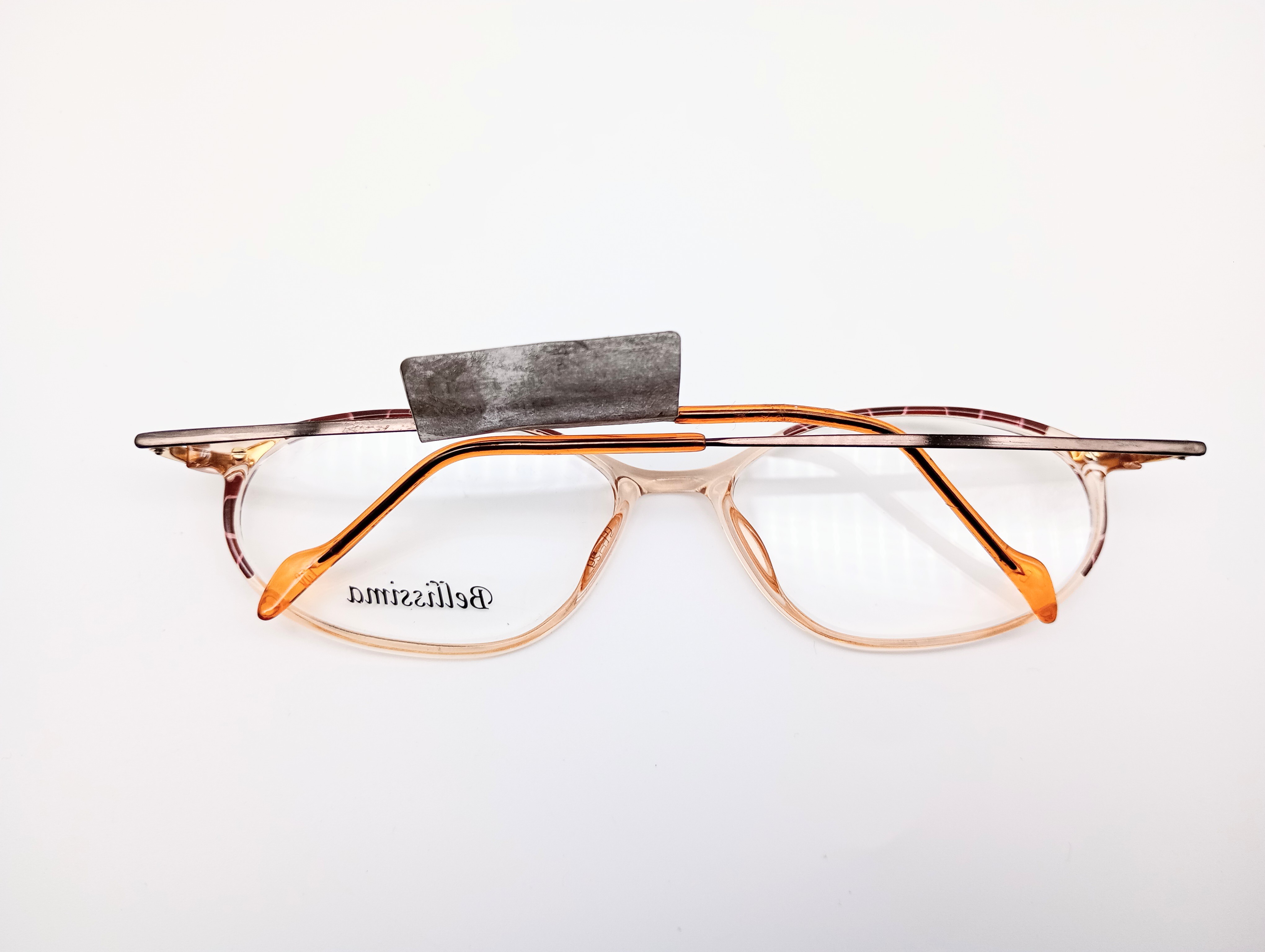 Bellissima BELL 404 Women's Oval Glasses Frames Brown Peach 52-15-130 - photo 7