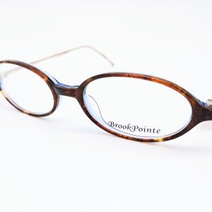 Brook Pointe BP2204 Small Frame Women's Oval Glasses Frames Tortoise 47-17-135 - photo 1