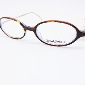Brook Pointe BP2204 Women's Oval Glasses Frames Tortoise Blue 47-17-135 - photo 1