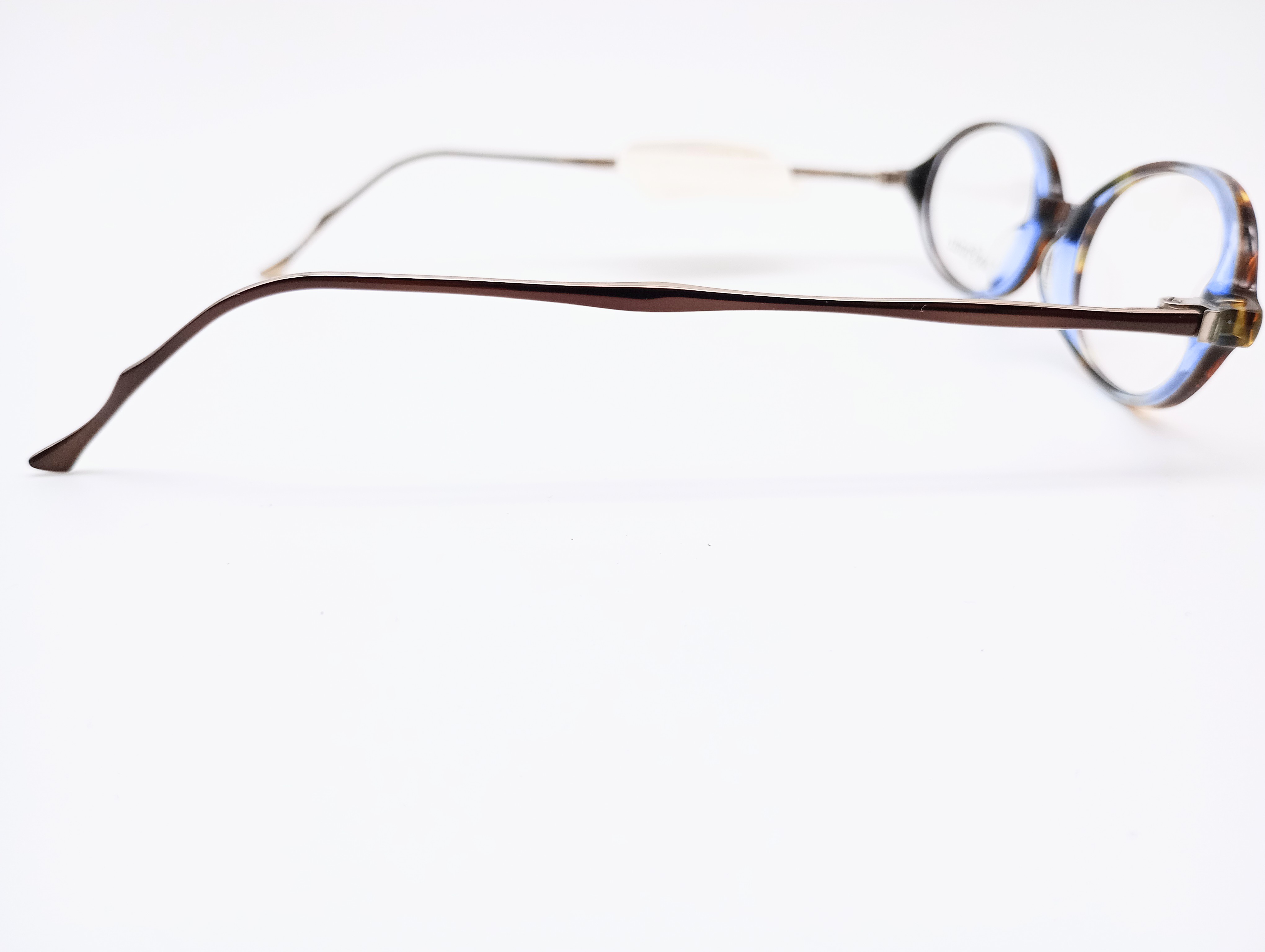 Brook Pointe BP2204 Women's Oval Glasses Frames Tortoise Blue 47-17-135 - photo 2