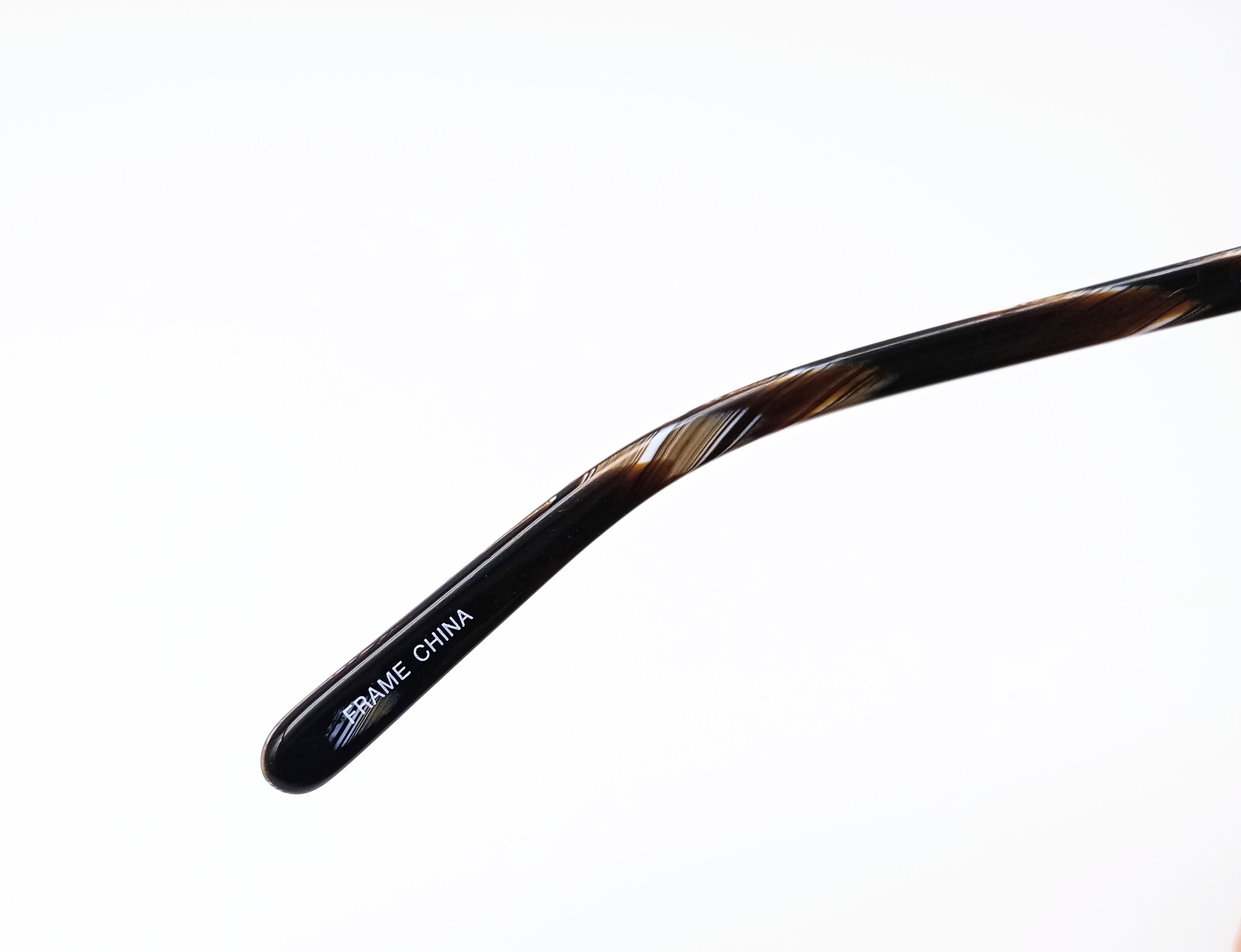 Brook Pointe BK6437 Unisex Rectangular Glasses Frames Navy Horn - photo 5