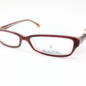 Brooks Brothers BB 691 Small Frame Women's Rectangular Glasses Frames Burgundy 51-14-140 - photo 1