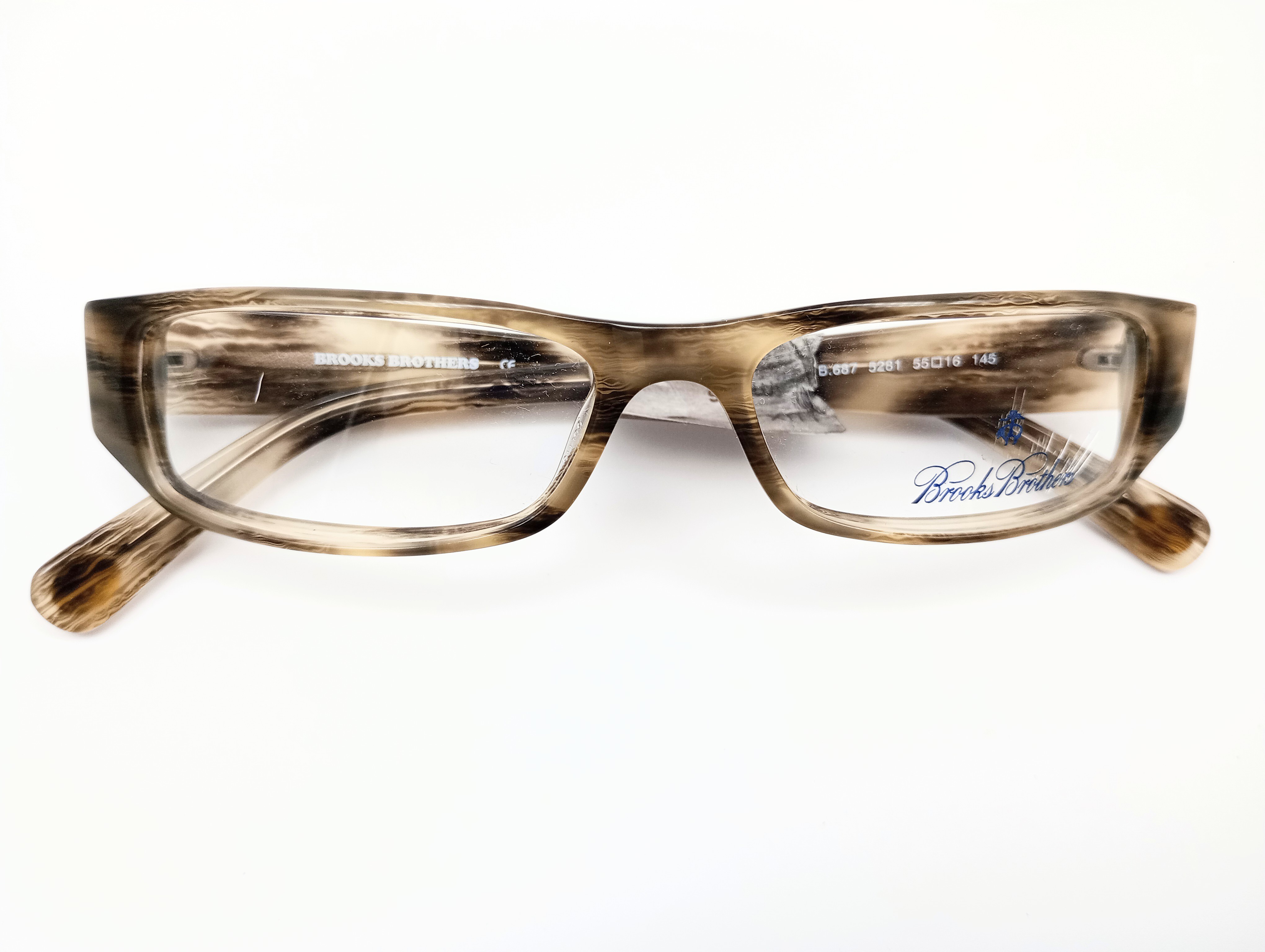 Brooks Brothers BB 687 Women's Rectangular Glasses Frames Brown Tortoise 55-16-145 - photo 7
