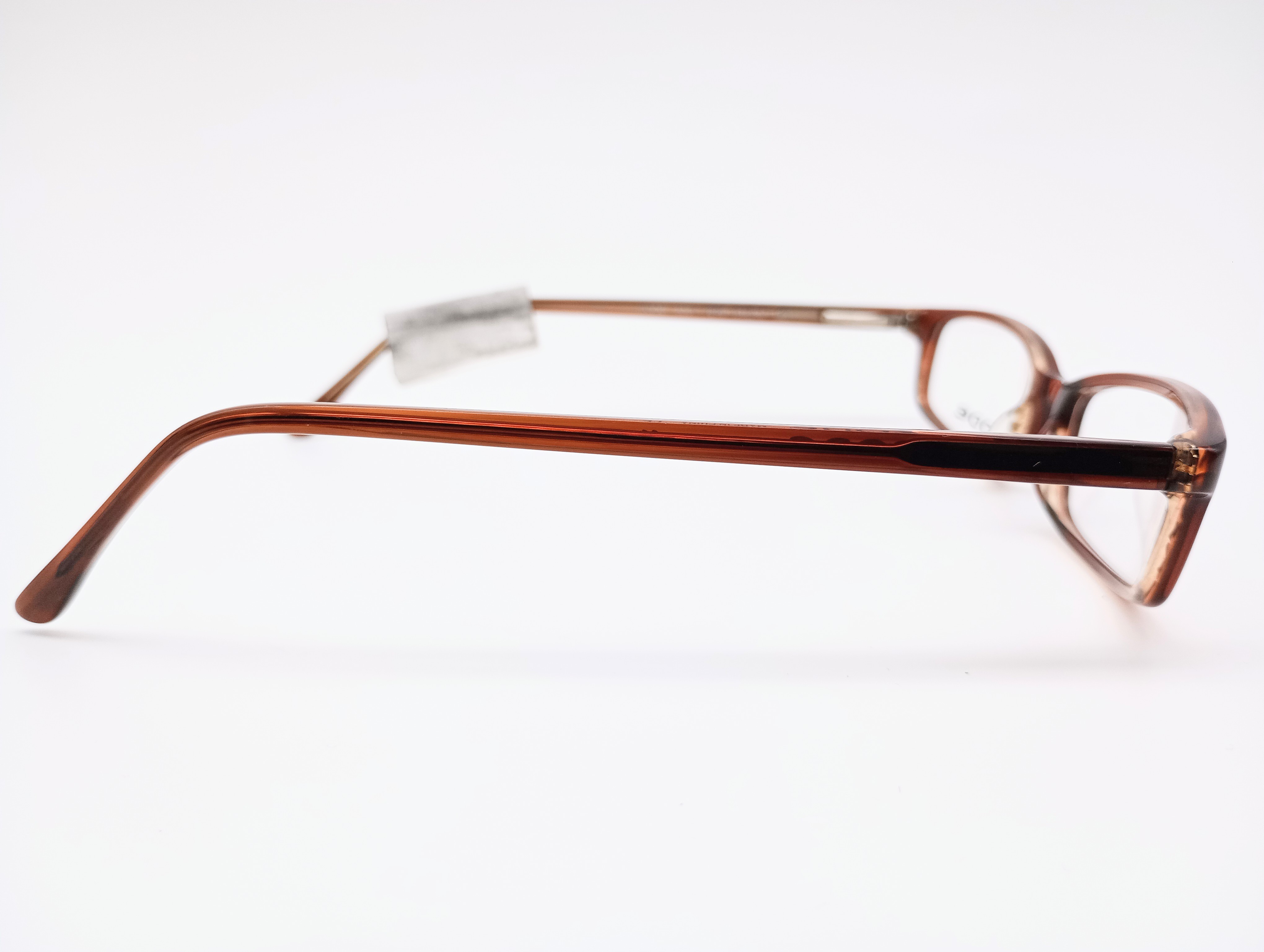 Code 3001 brown women's rectangular glasses frames – photo 2
