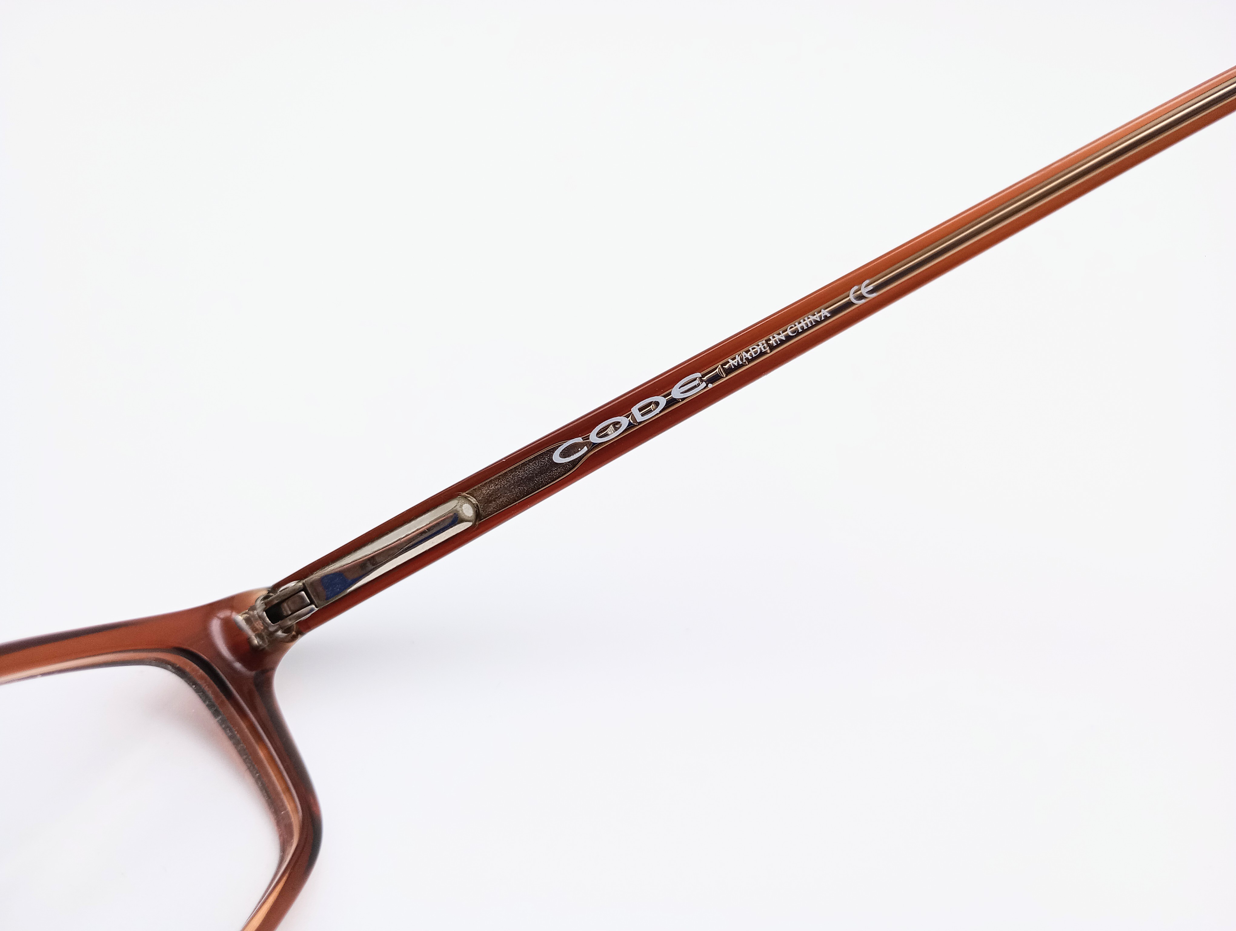 Code 3001 brown women's rectangular glasses frames – photo 4