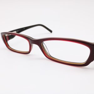 Conflict Road Trip burgundy women's rectangular glasses frames