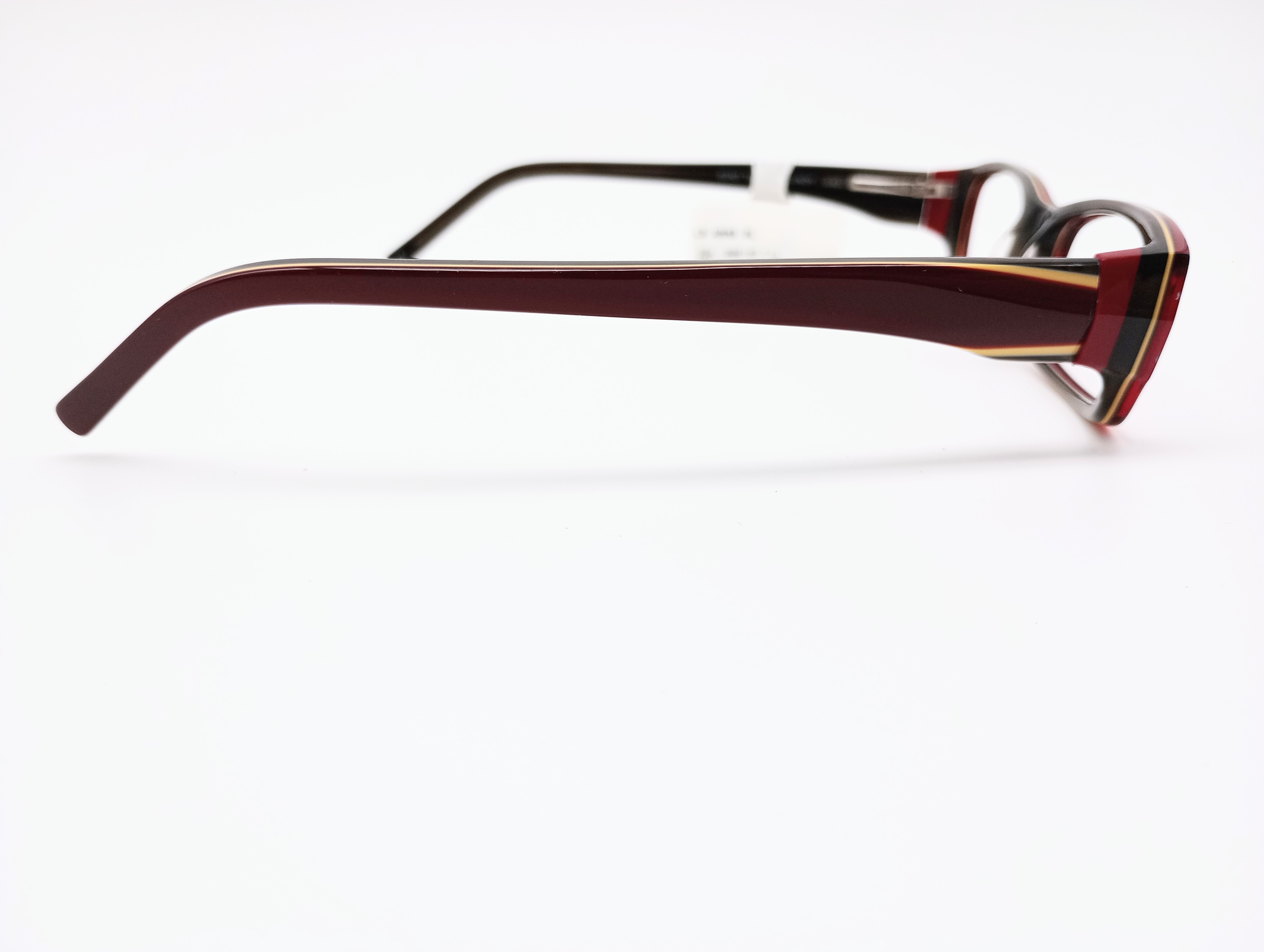 Conflict Road Trip burgundy women's rectangular glasses frames – photo 2