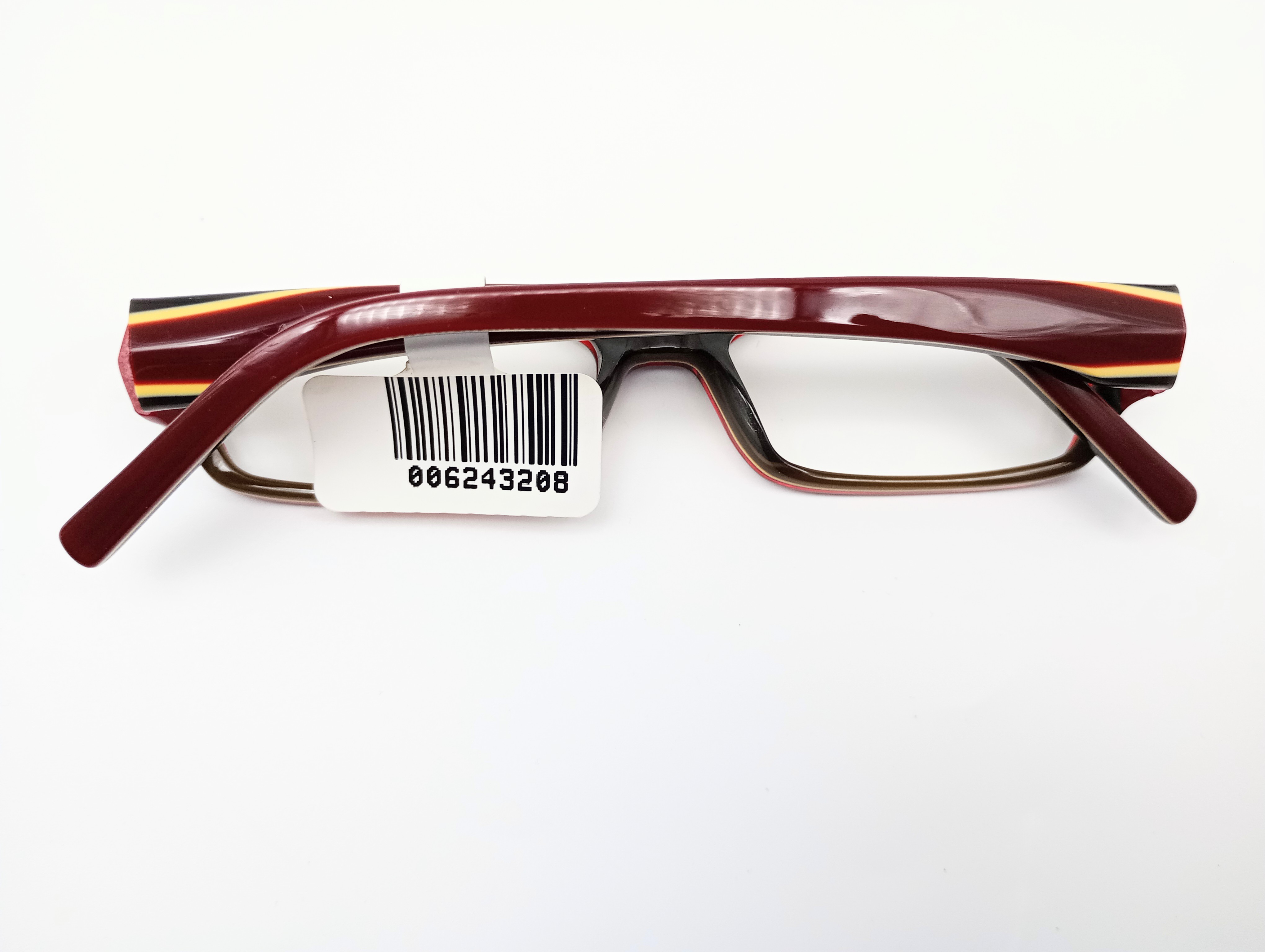Conflict Road Trip burgundy women's rectangular glasses frames – photo 8