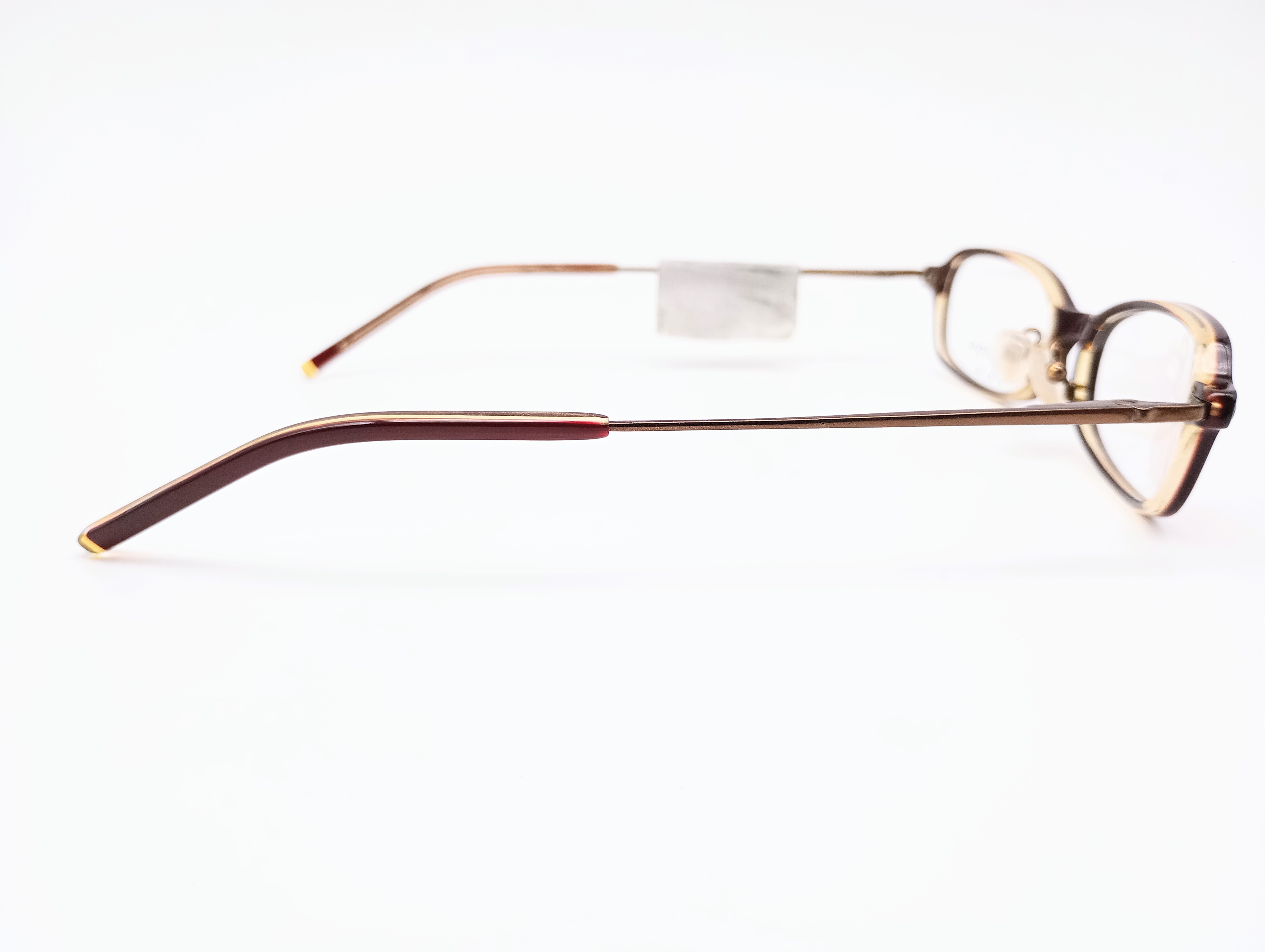 Covington CV2001 Women's Rectangular Glasses Frames Burgundy Horn 47-17-135 - photo 2