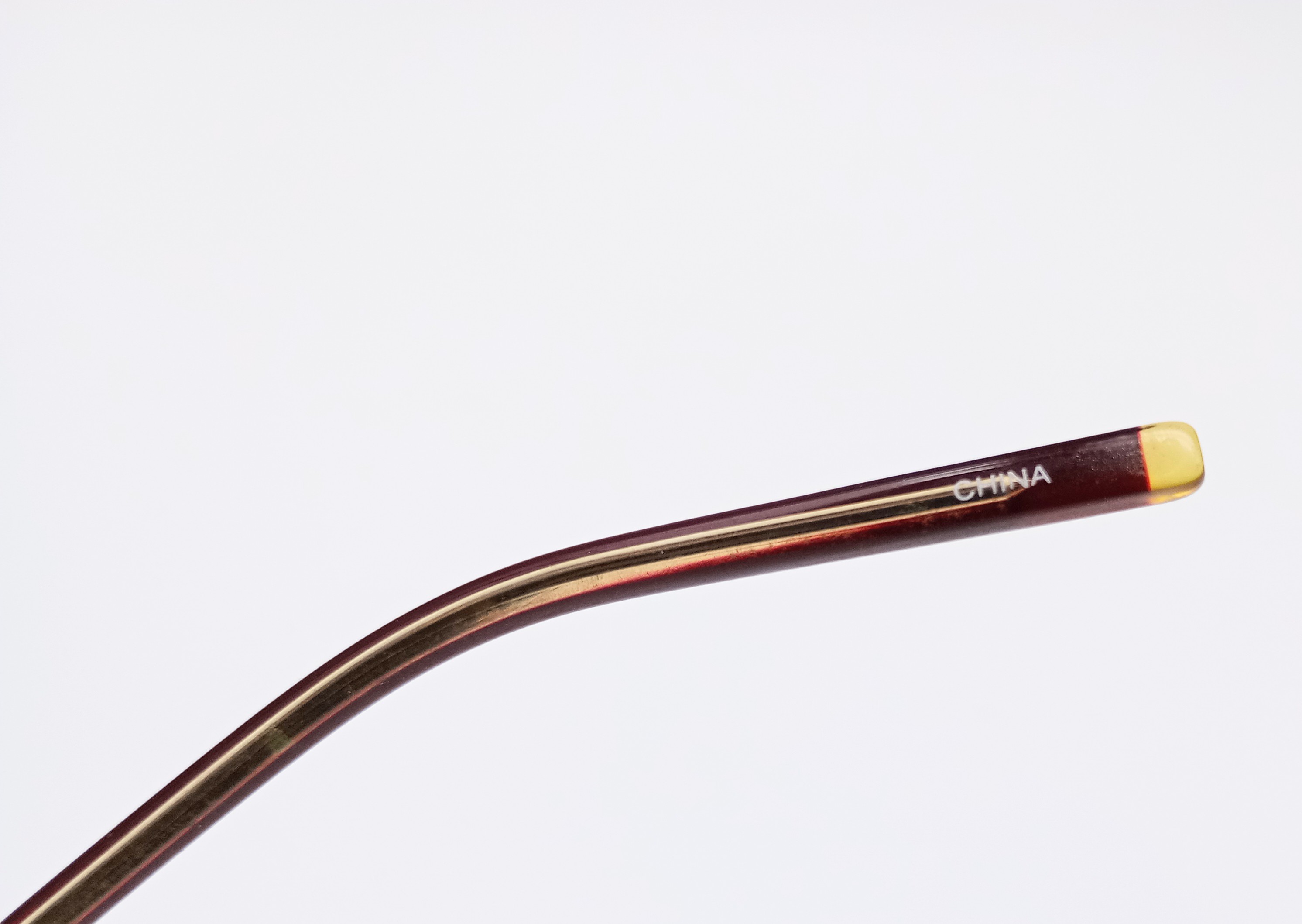 Covington CV2001 Women's Rectangular Glasses Frames Burgundy Horn 47-17-135 - photo 5