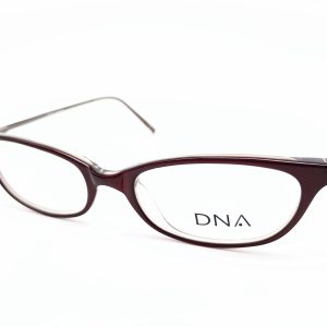 DNA 2010 burgundy & grey women's cat eye glasses frames