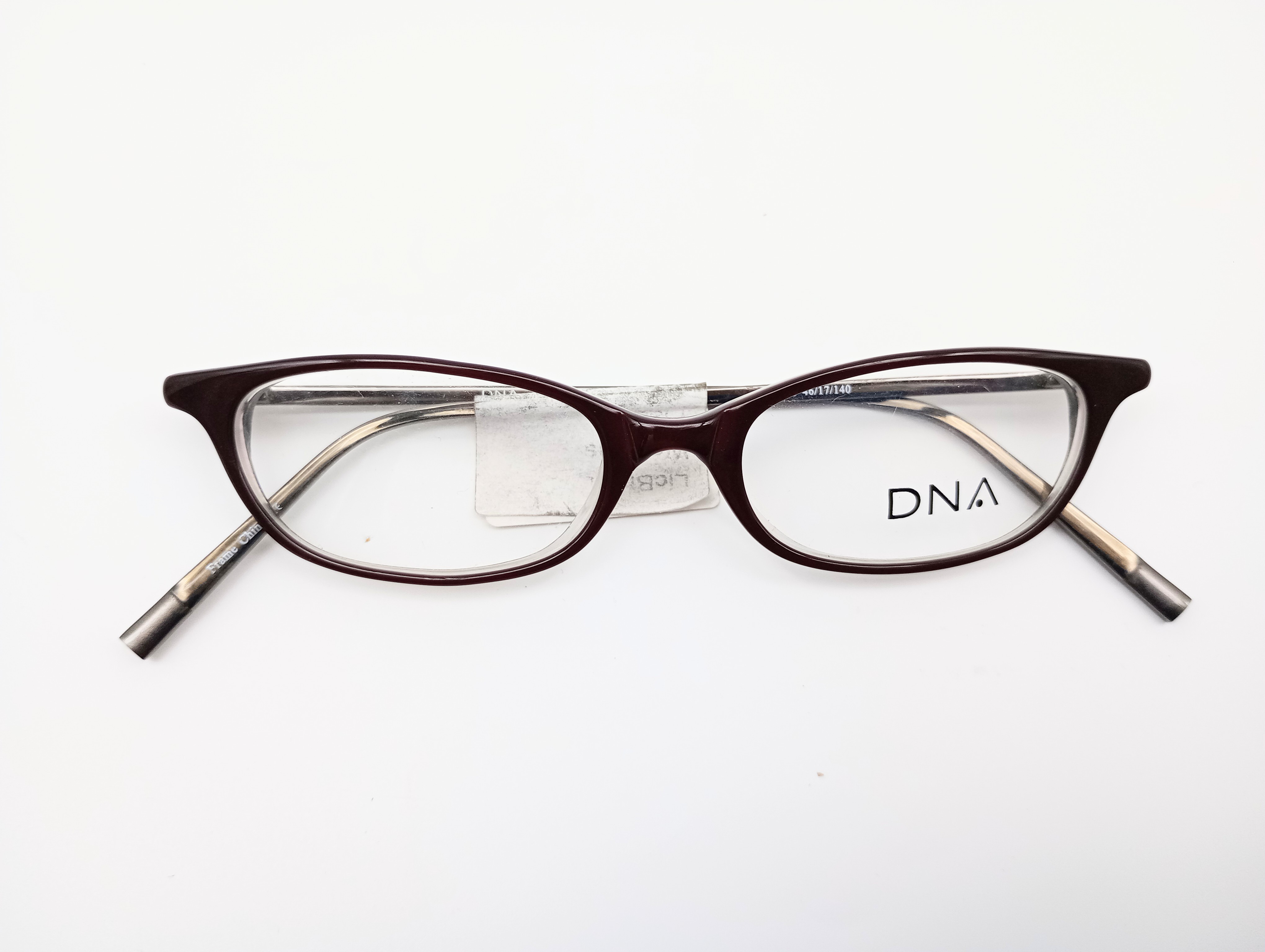 DNA 2010 burgundy & grey women's cat eye glasses frames – photo 9