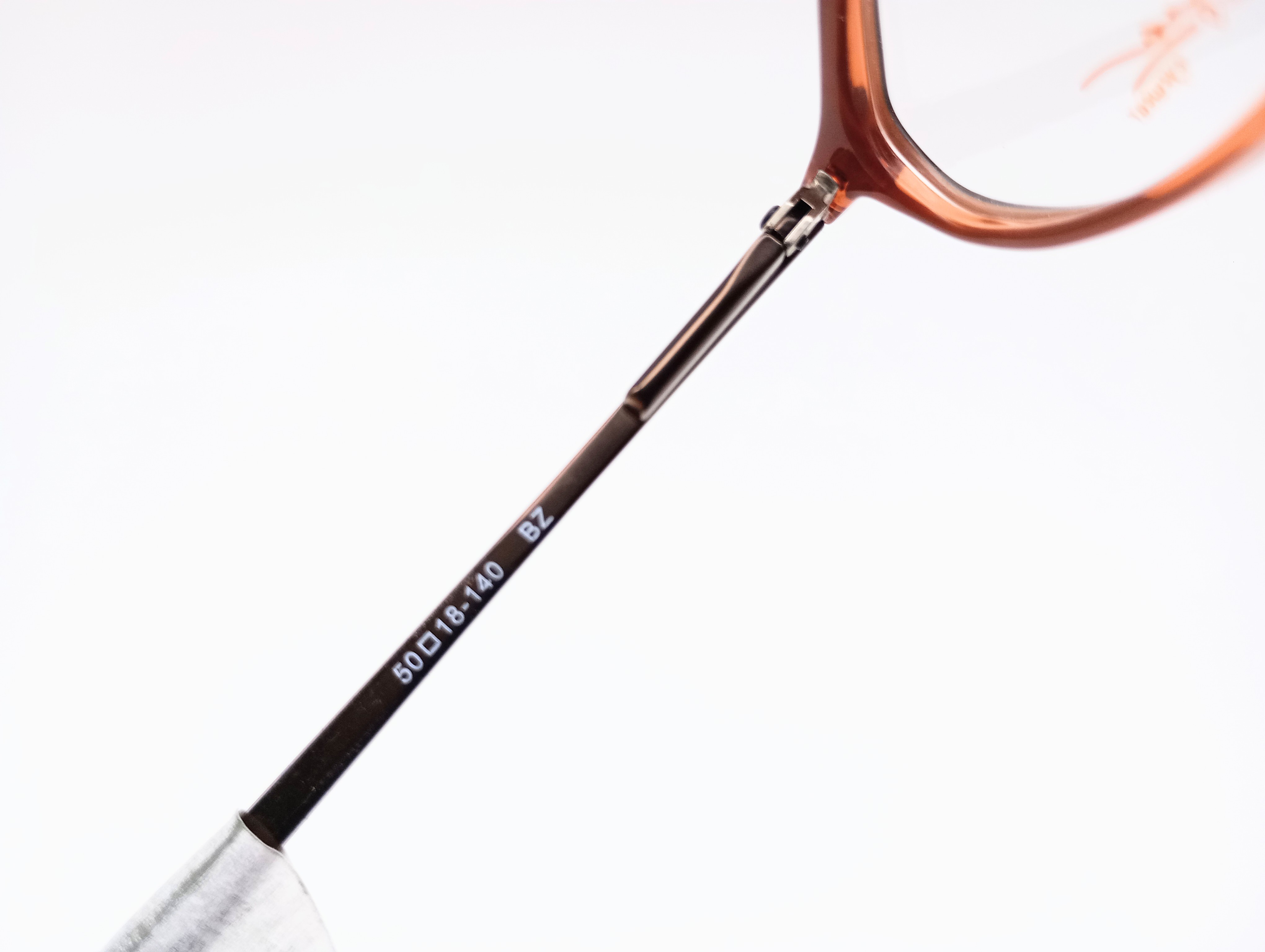 Fragia Giselle brown & peach women's oval glasses frames – photo 6