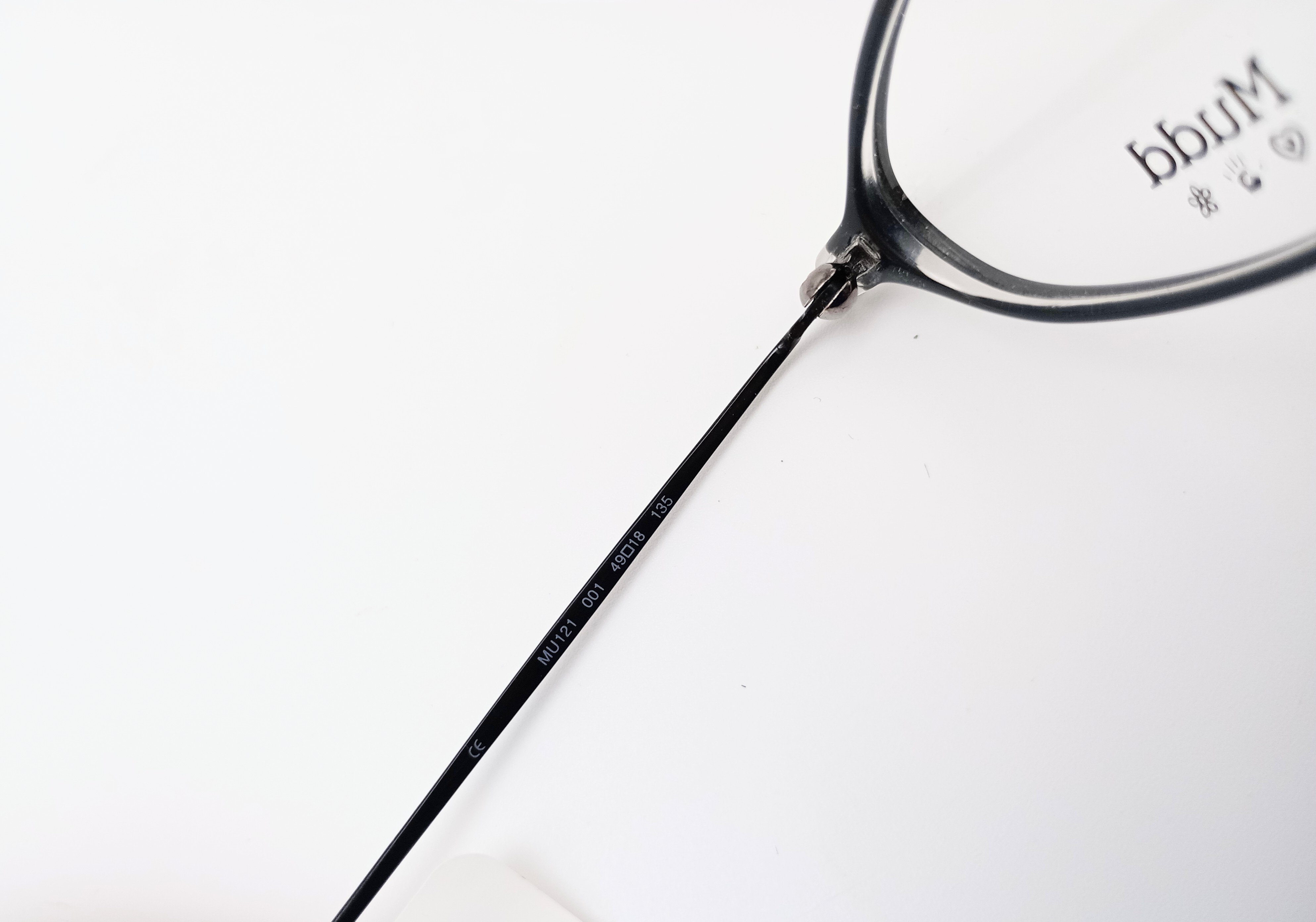 Mudd MU121 black women's oval glasses frames – photo 6