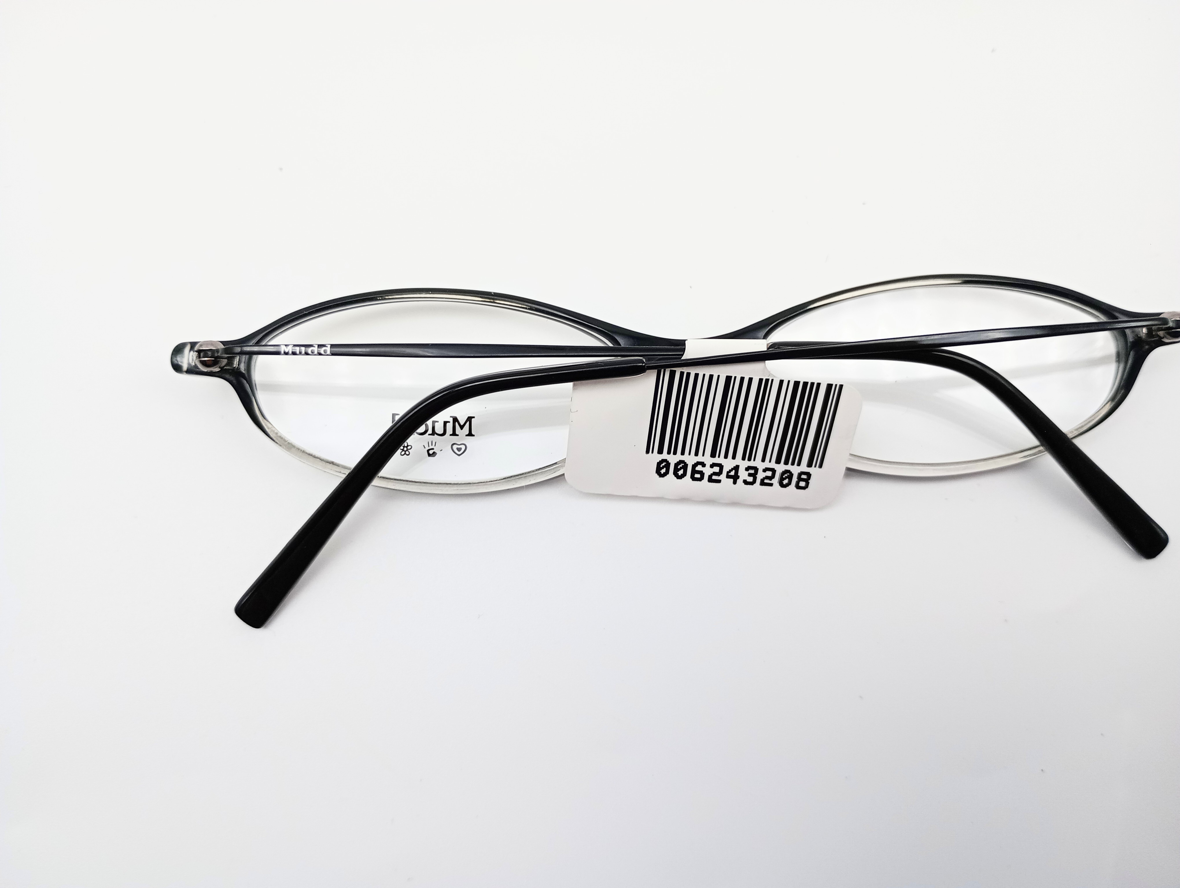 Mudd MU121 black women's oval glasses frames – photo 9