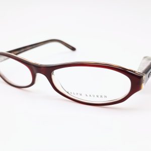 Ralph Lauren RL 6012 Kids' Oval Glasses Frames Burgundy 50-16-135 - photo 1