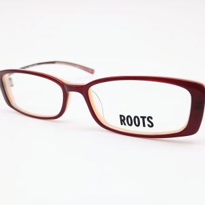 Roots RT389 ruby red women's rectangular glasses frames