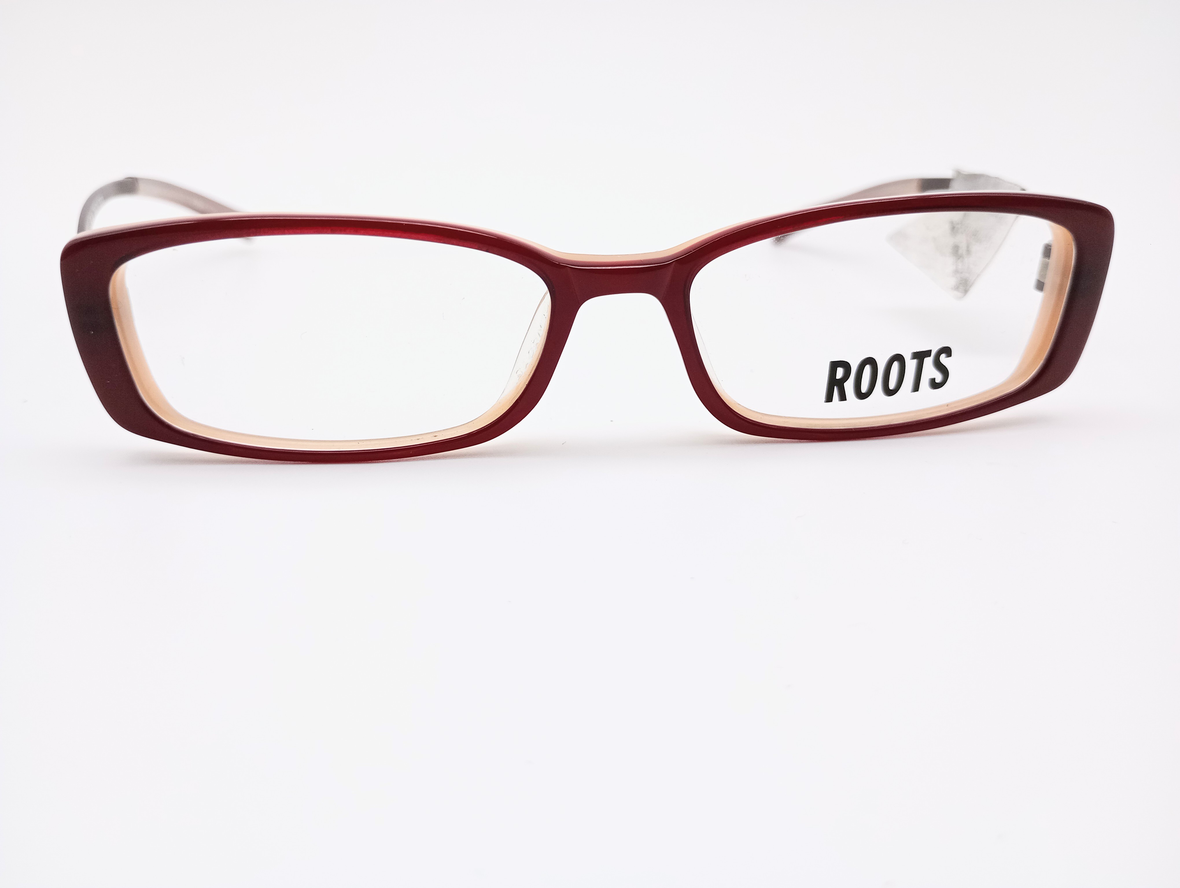 Roots RT389 ruby red women's rectangular glasses frames – photo 3