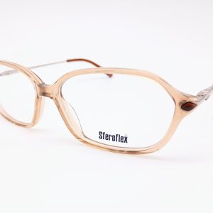 Sferoflex 1522 C201 Women's Rectangular Glasses Frames Brown 54-14-135 - photo 1