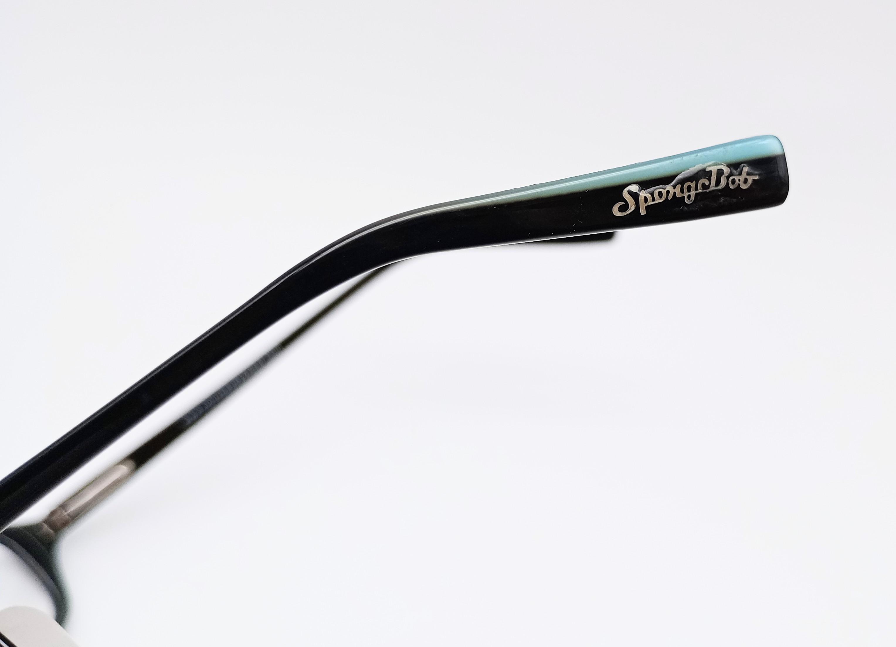 SpongeBob SquarePants Sea black & turquoise kids' oval glasses frames – photo 5