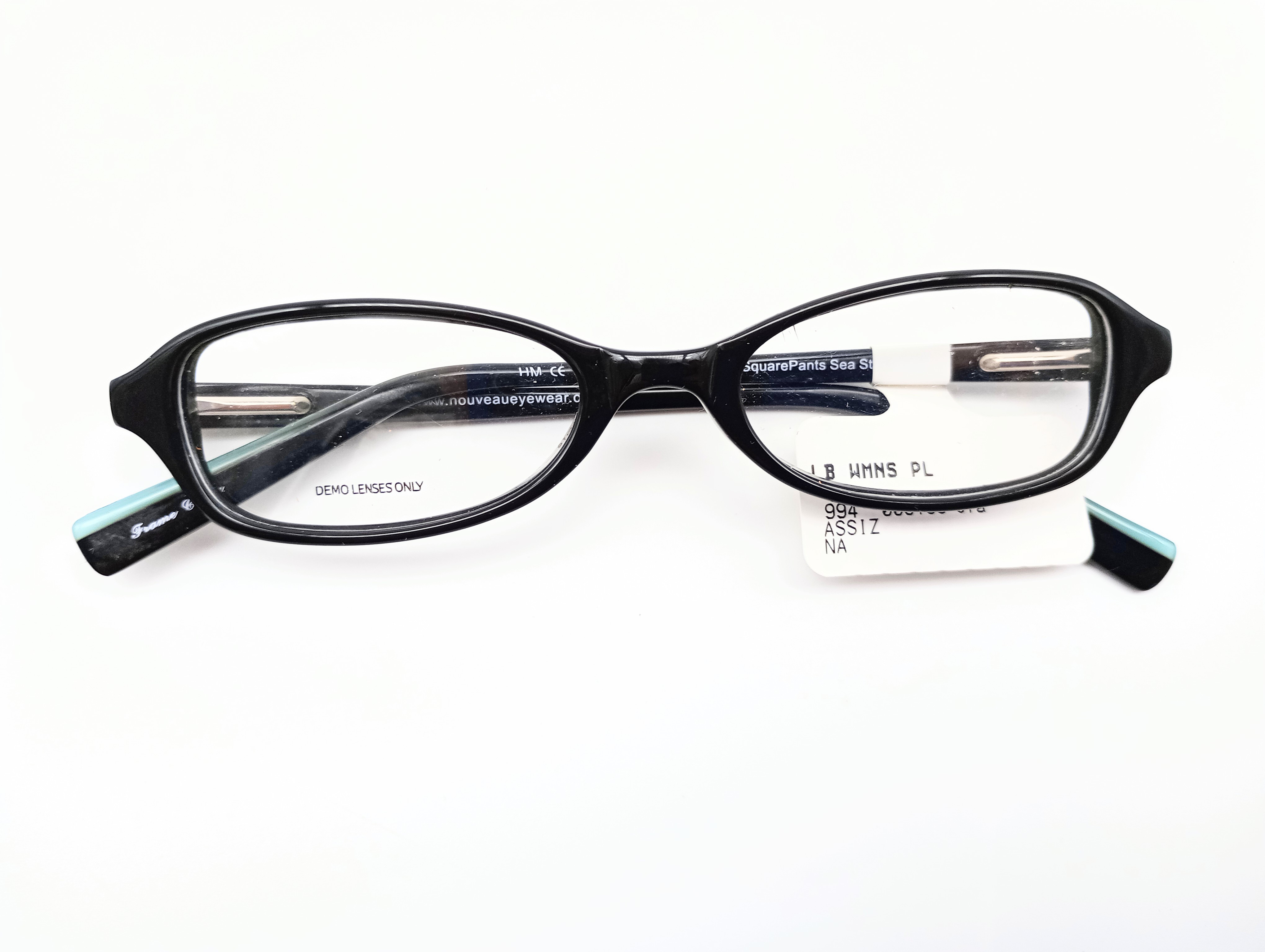 SpongeBob SquarePants Sea black & turquoise kids' oval glasses frames – photo 9